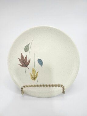 Vintage Franciscan Earthenware Autumn Leaves Bread & Butter Plate